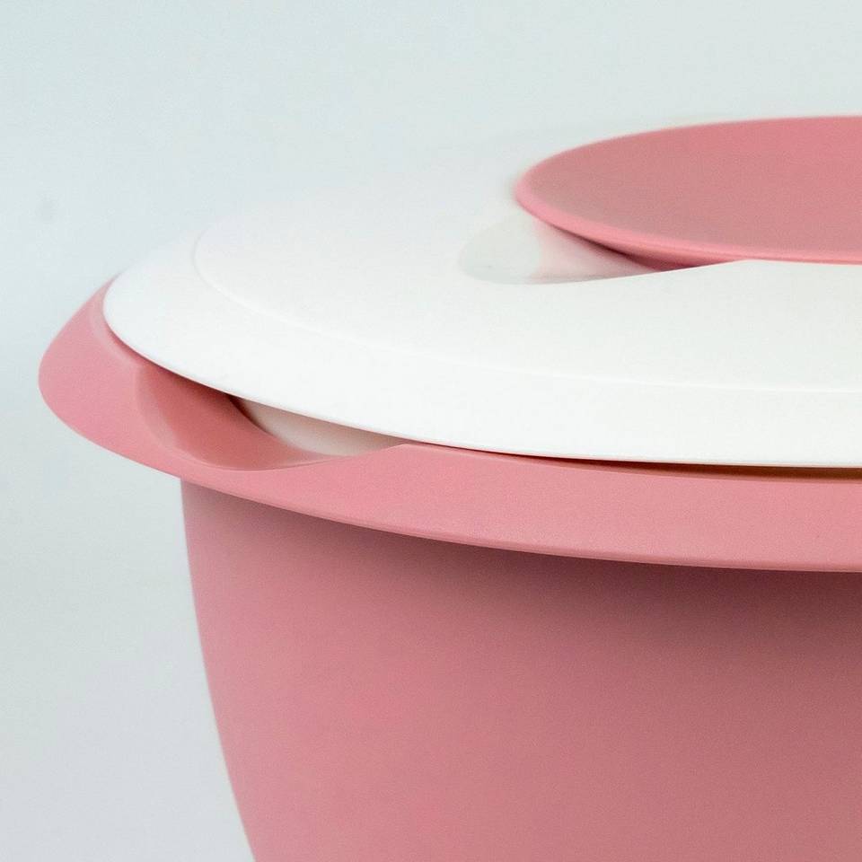 Westmark Blandningsskål med tvådelat lock, 2,5 l,, rosa från Westmark, bild 5