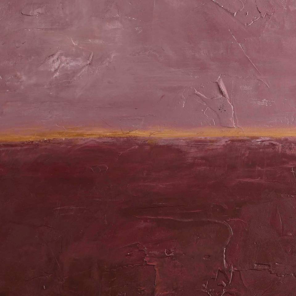 Malerifabrikken Design Målning / Edge Rose / 80x100 Cm, röd från Malerifabrikken, bild 2