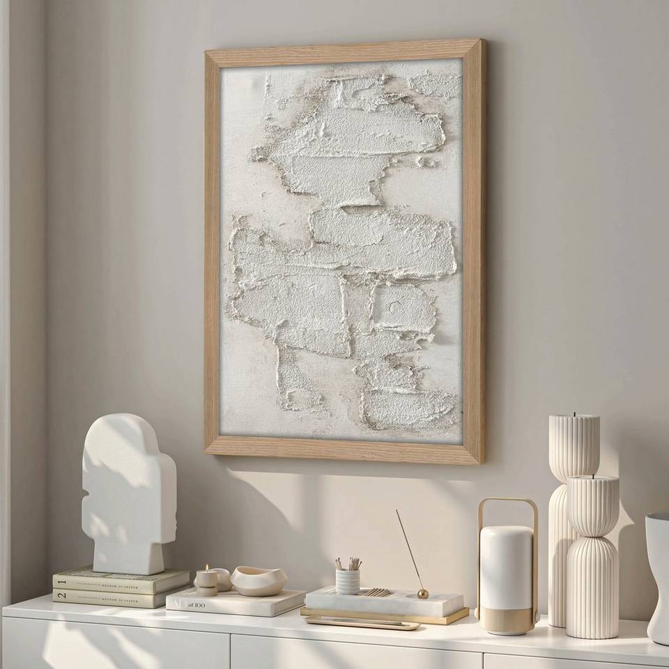 Malerifabrikken White Rock / 30x40 Cm / Ekram, vit från Malerifabrikken, bild 2