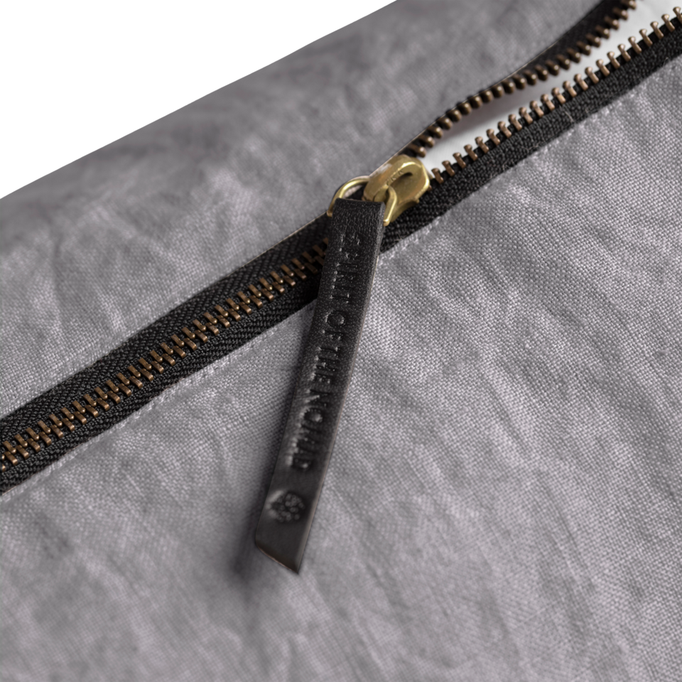 Spirit of the Nomad Kuddfodral tvättat linne, grå från Spirit of the Nomad, bild 2
