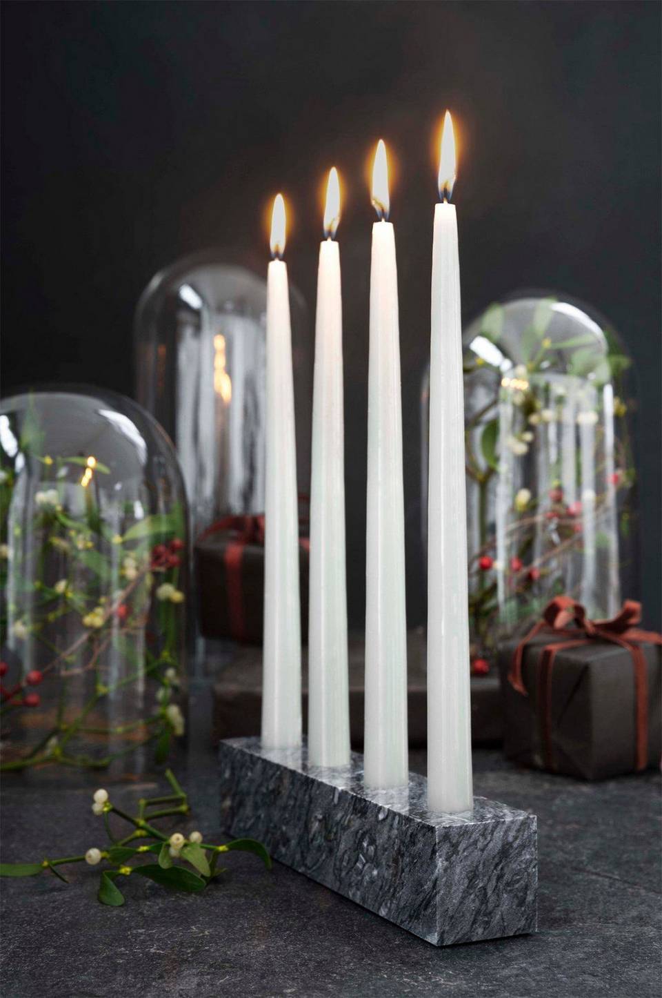 Cult Design Adventsljusstake Marmo, svart från Cult Design, bild 2