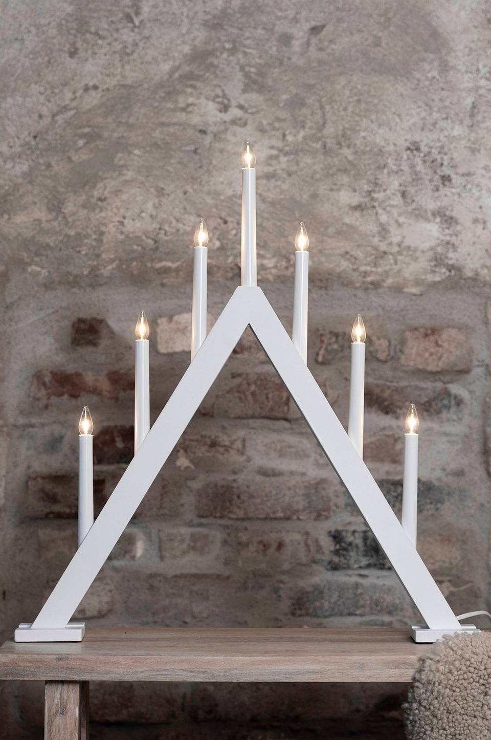Markslöjd Ljusstake Ariele 7L, vit från Markslöjd, bild 2