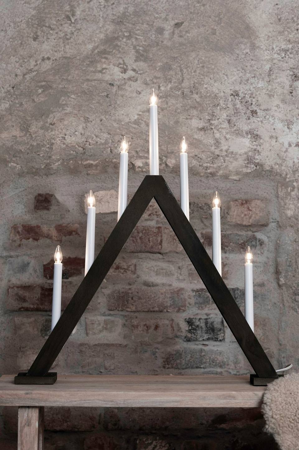 Markslöjd Ljusstake Ariele 7L, grå från Markslöjd, bild 5