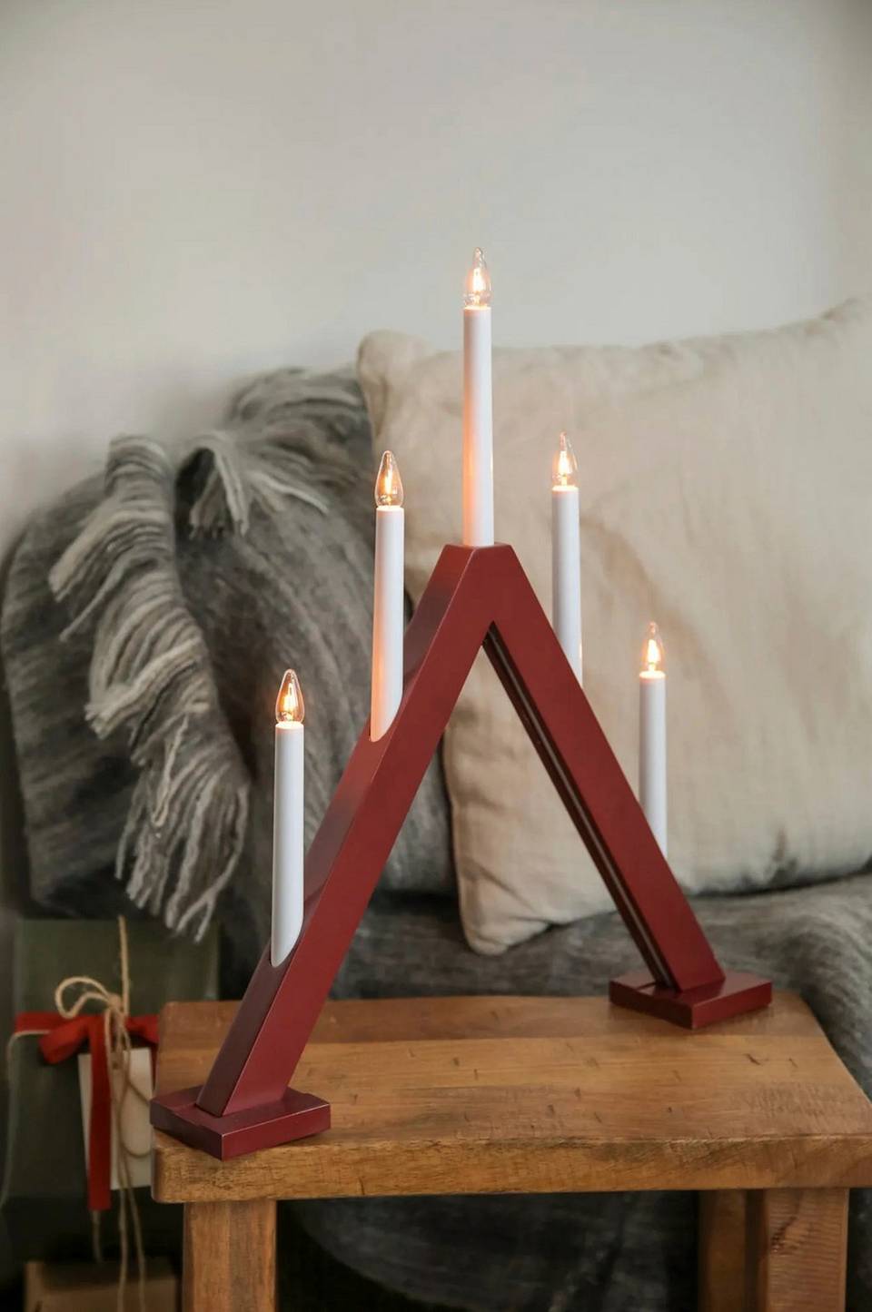 Markslöjd Ljusstake Ariele 5L, röd från Markslöjd, bild 5