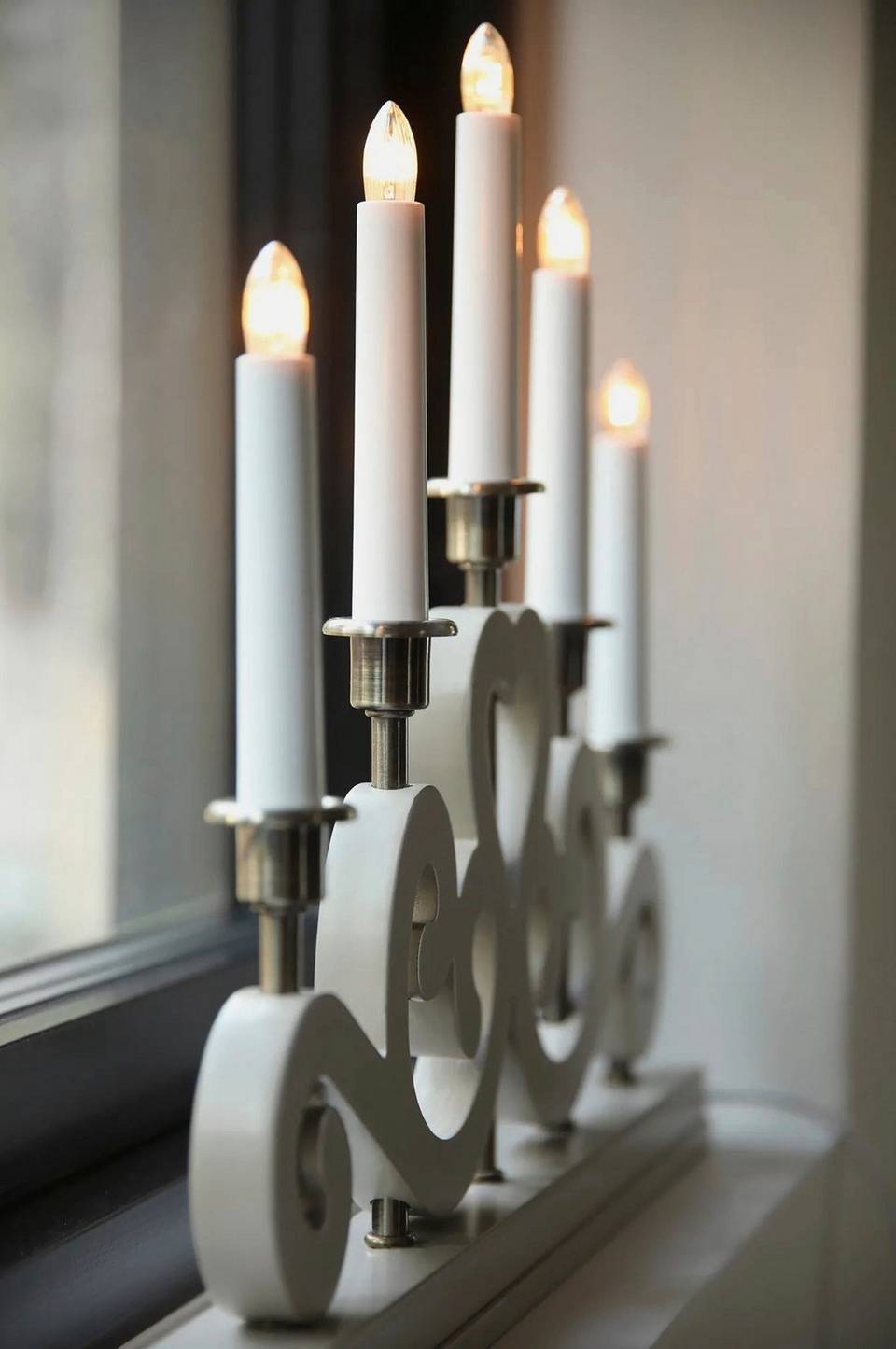 Markslöjd Ljusstake Eneby 5L, beige från Markslöjd, bild 5