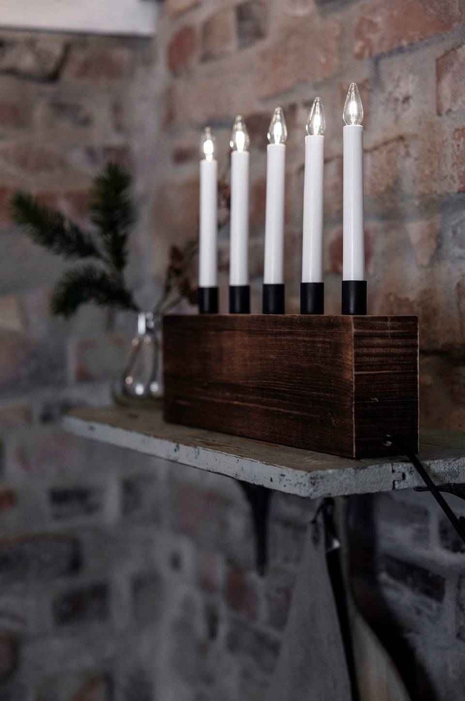 Markslöjd Ljusstake Albero 5L, brun från Markslöjd, bild 2