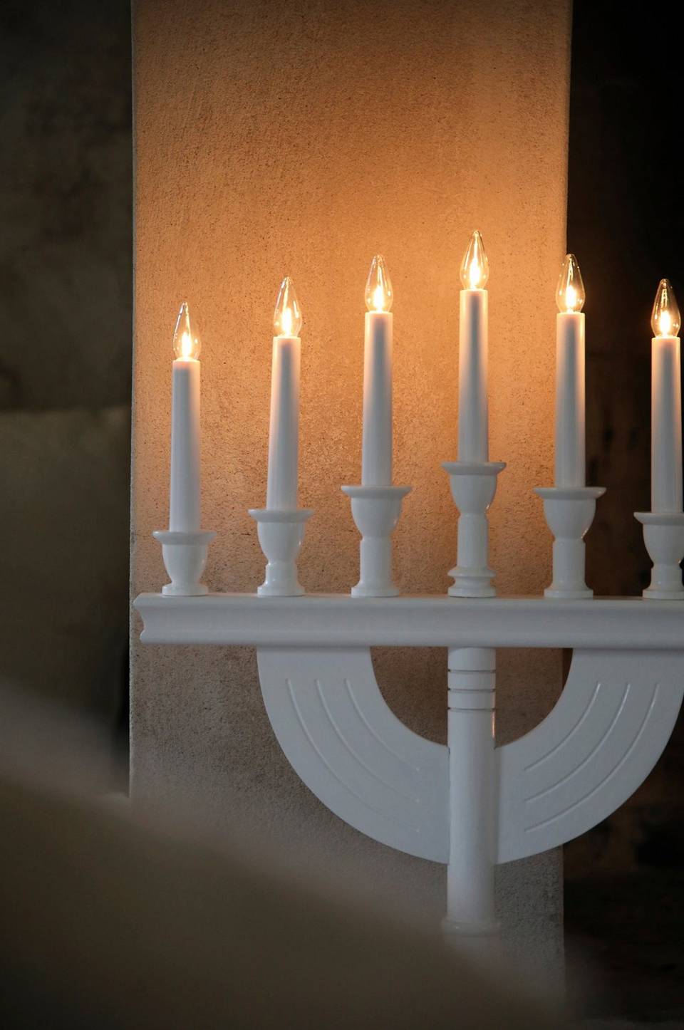 Markslöjd Ljusstake Torpa 7L, vit från Markslöjd, bild 2