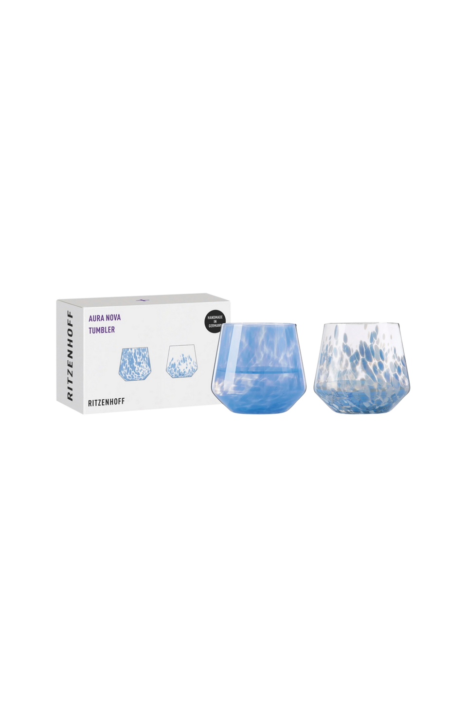 Ritzenhoff Tumblerglas Aura Nova 2-pack, blå från Ritzenhoff, bild 5