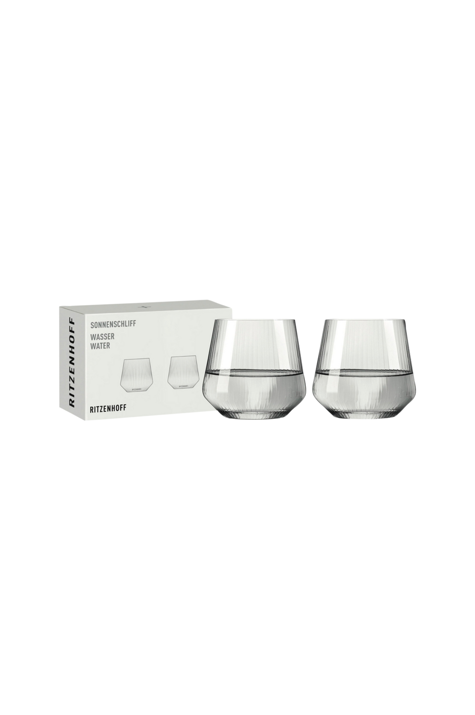 Ritzenhoff Vattenglas Sonnenschliff 2-pack, transparent från Ritzenhoff, bild 5