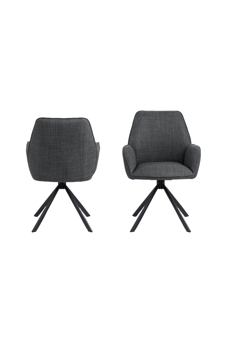 AC Design Furniture Glenda matstol med armstöd, grå från AC Design Furniture, bild 5