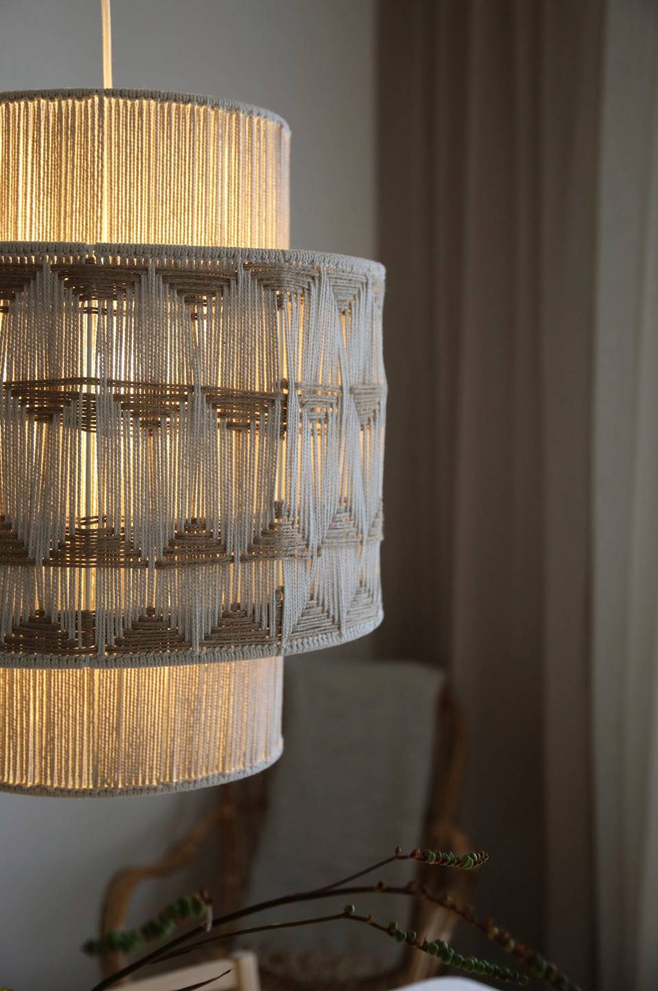 Markslöjd Taklampa Ano 1L, beige från Markslöjd, bild 2