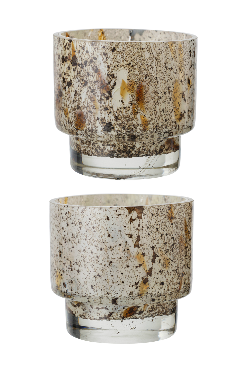 Ellos Home Ljuslykta Leona höjd 8 cm 2-pack, brun från Ellos Home, bild 2