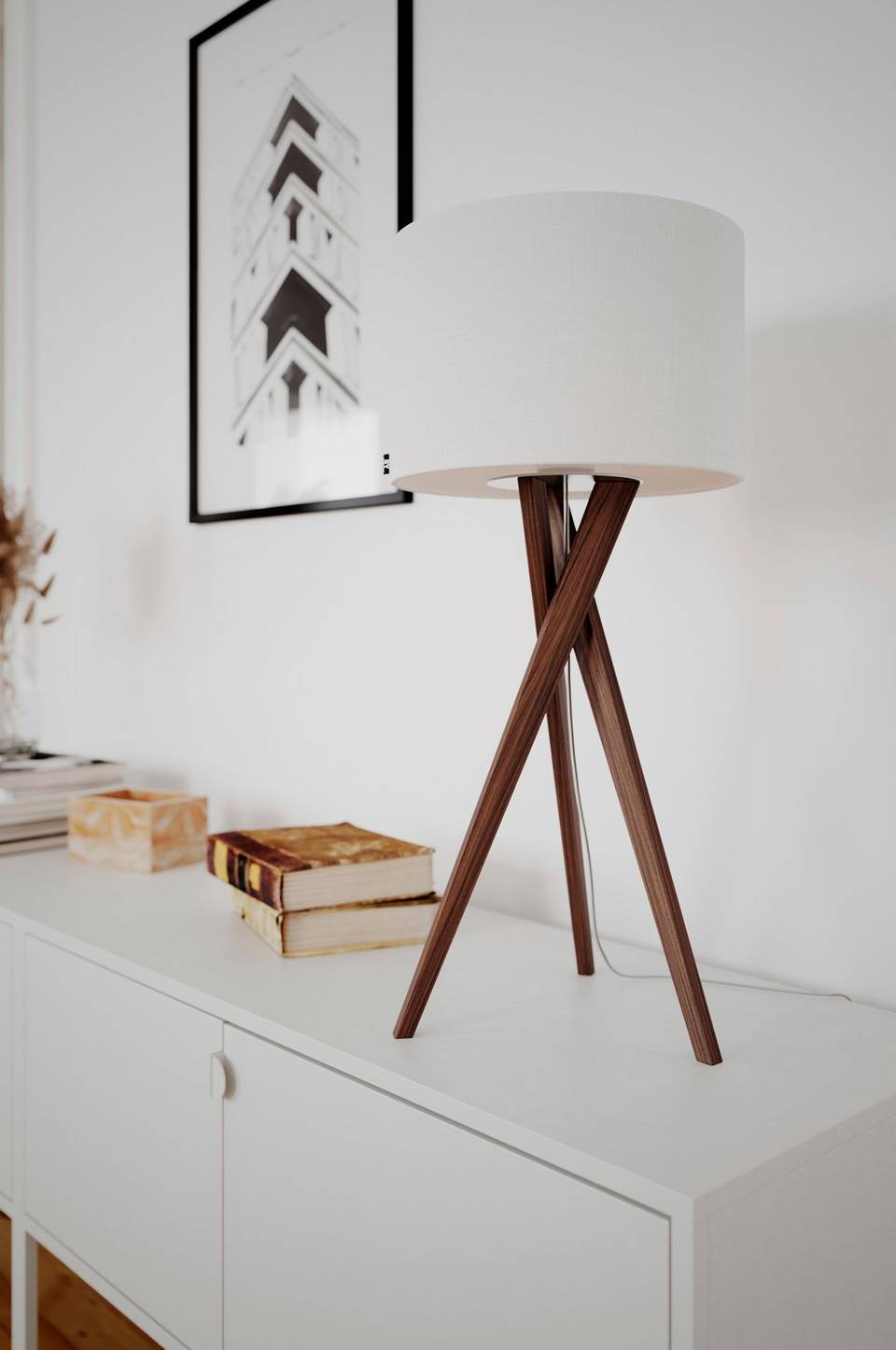 By Rydéns Bordslampa Vega, brun från By Rydéns, bild 2