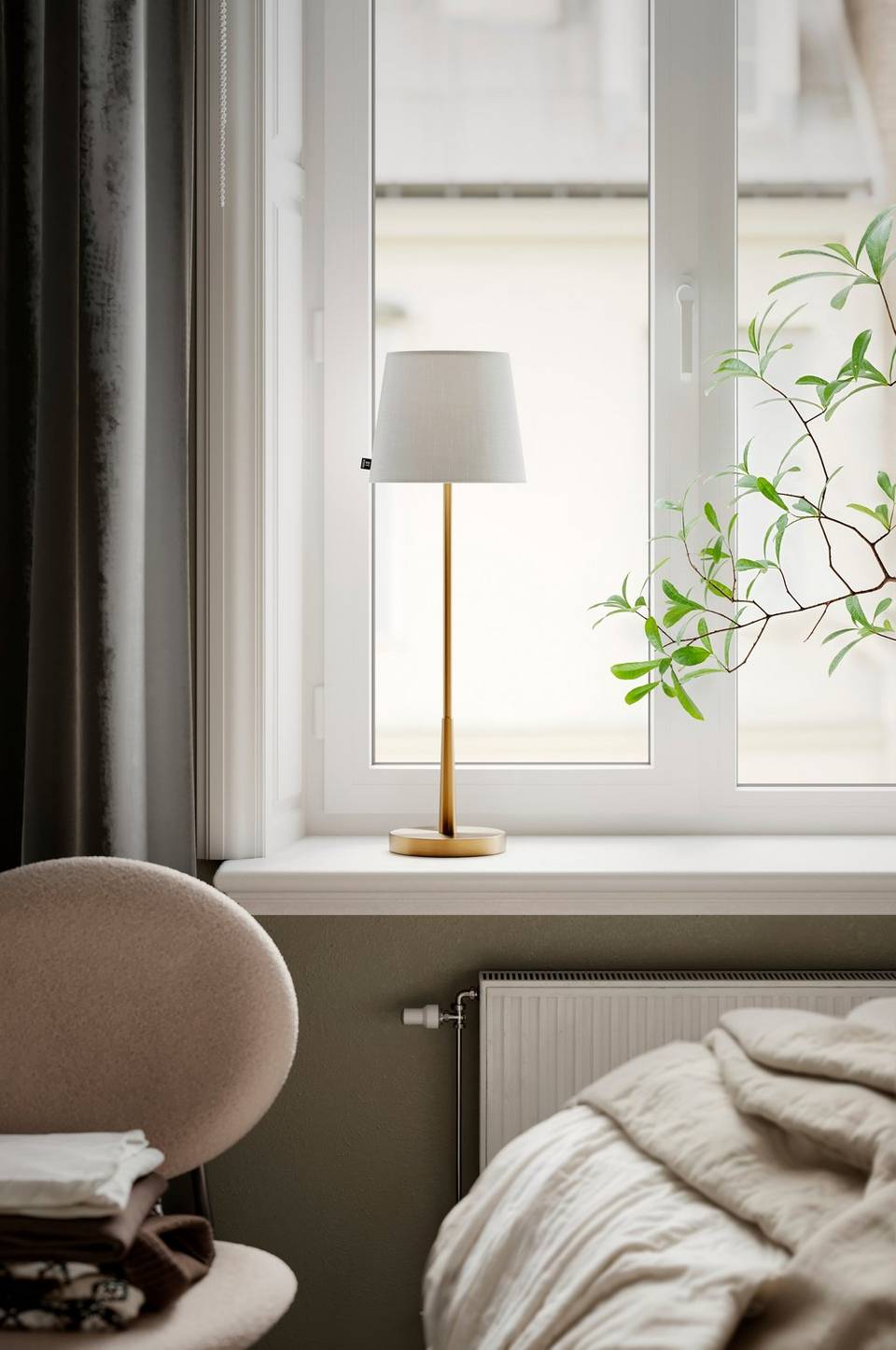 By Rydéns Bordslampa Lumi H 68,5 cm, guld från By Rydéns, bild 5