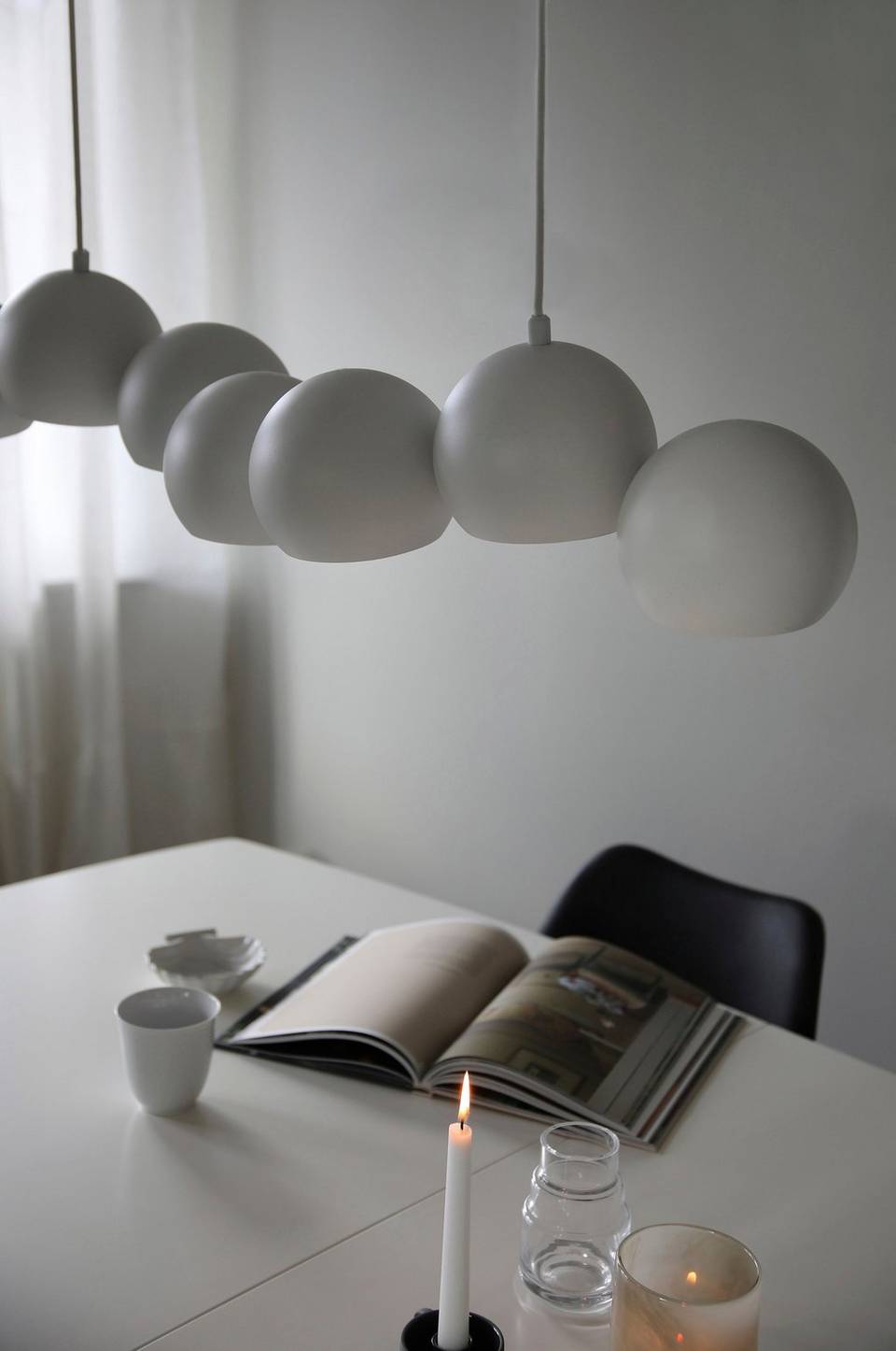 Markslöjd Taklampa Cupolo 1L, vit från Markslöjd, bild 2