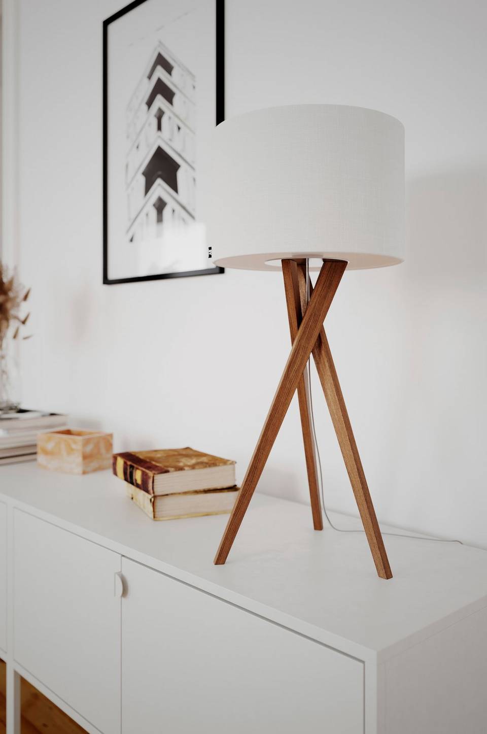 By Rydéns Bordslampa Vega, brun från By Rydéns, bild 2