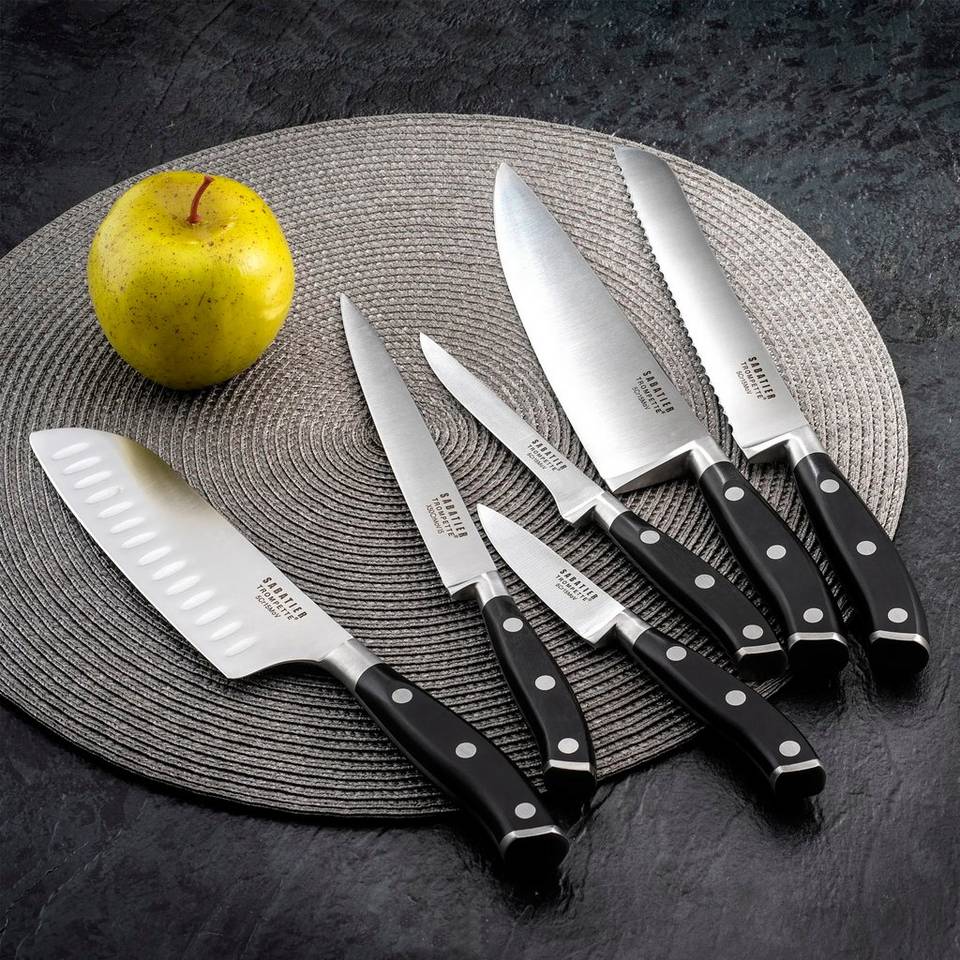 Sabatier Trompette Urbening Kniv Vulcano, svart från Sabatier Trompette, bild 5