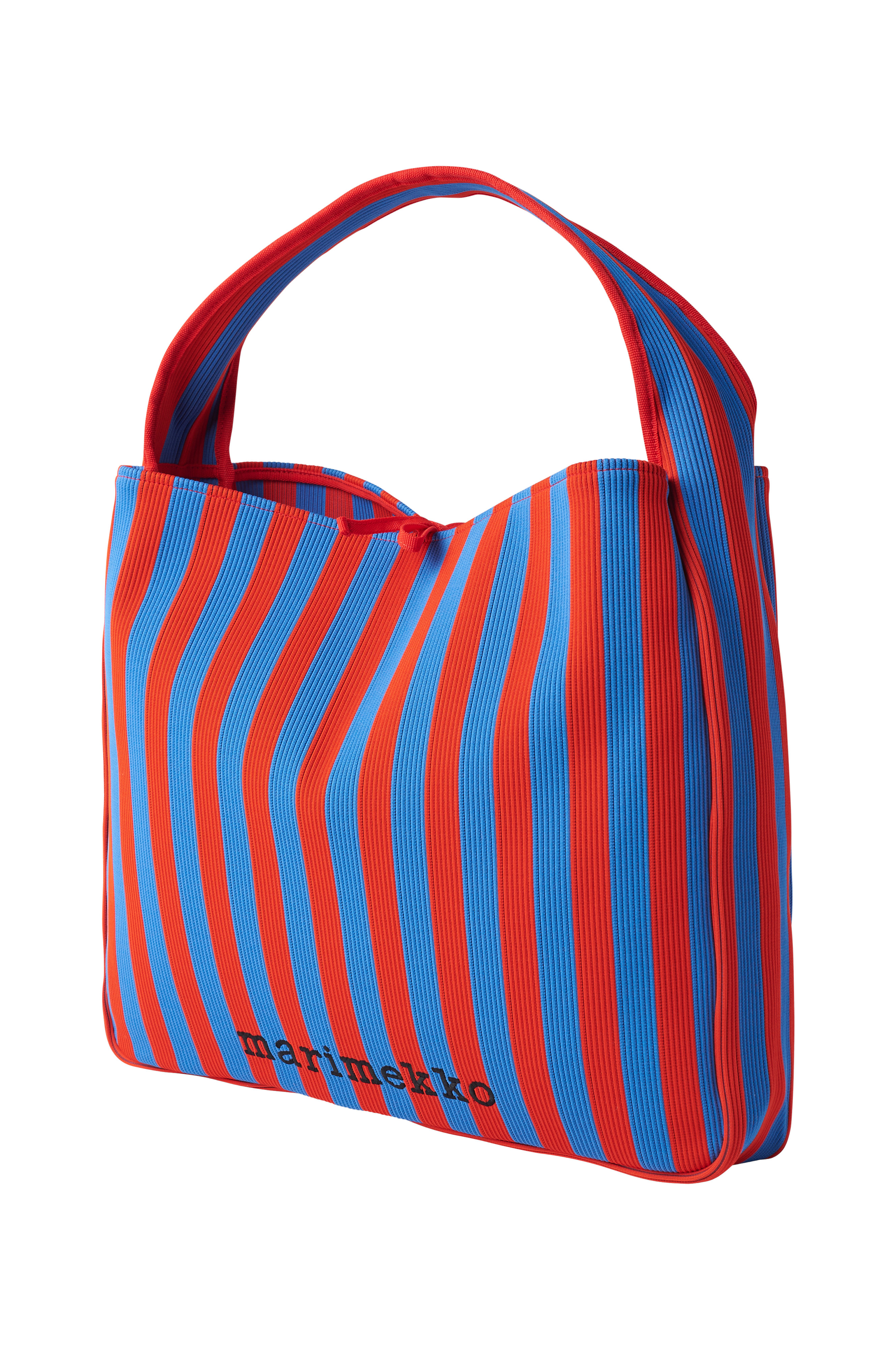 Marimekko Knitted Bag Large Merirosvo - Blå - Håndtasker