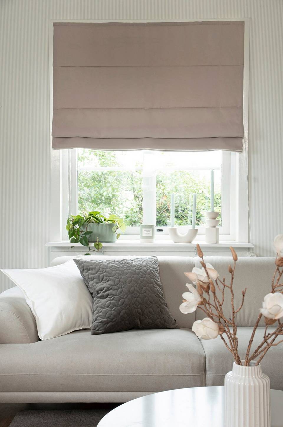 Hasta Hissgardin Dokie höjd 160 cm, beige från Hasta, bild 2