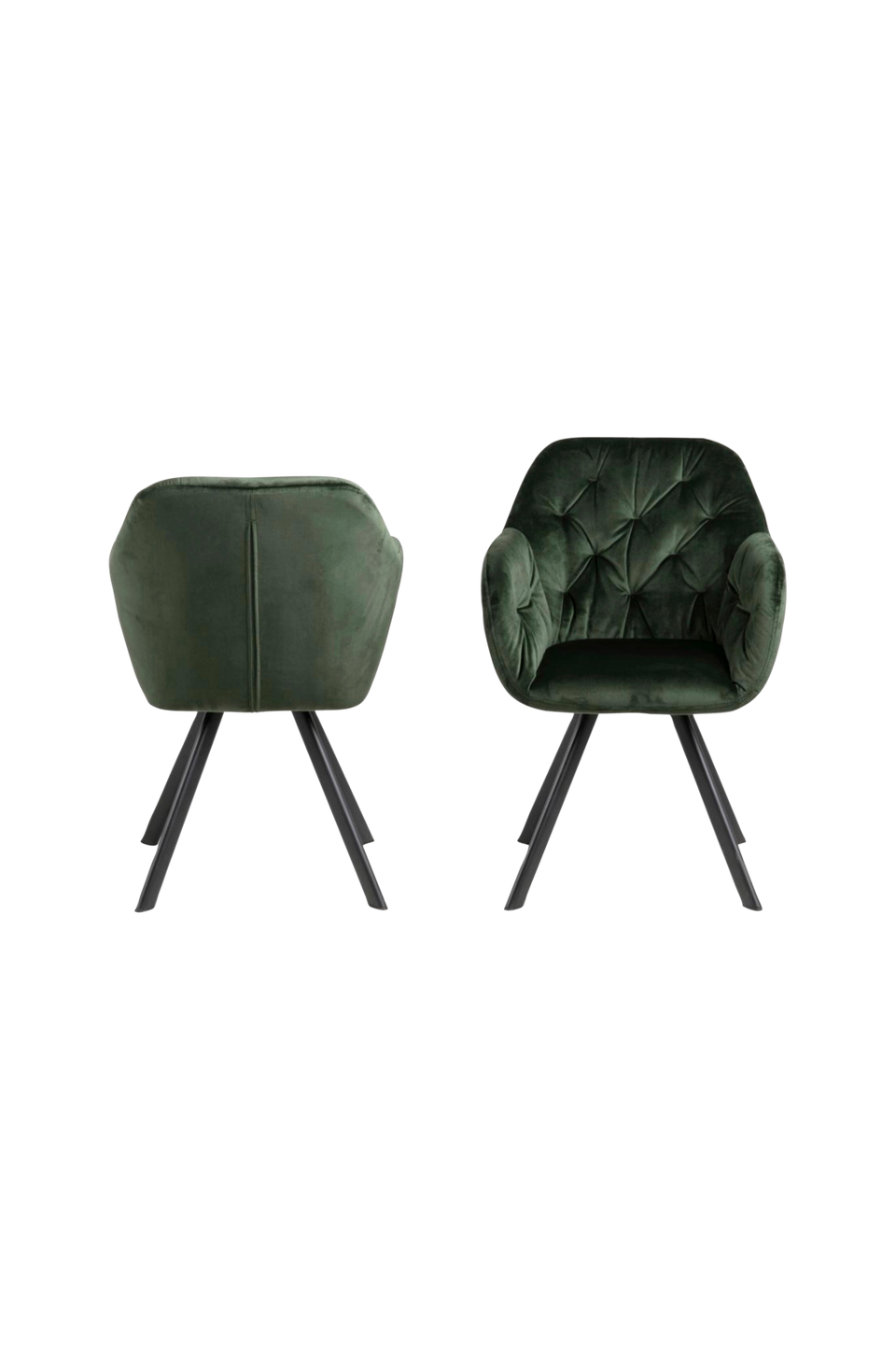 AC Design Furniture Lola matstol med armstöd, grön från AC Design Furniture, bild 5