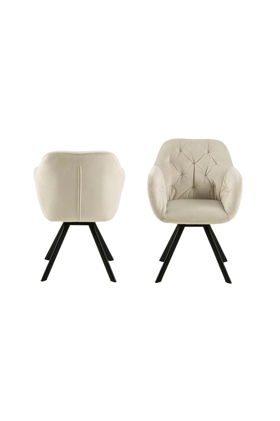 AC Design Furniture Lola matstol med armstöd, brun från AC Design Furniture, bild 5