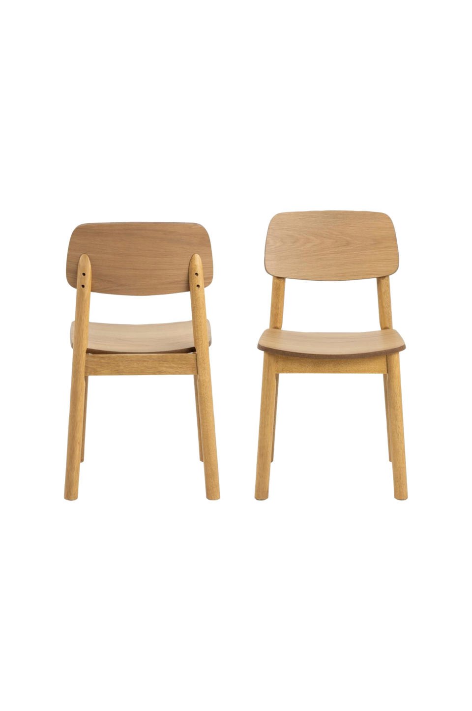 AC Design Furniture Barlow matstol 2-pack, natur från AC Design Furniture, bild 5