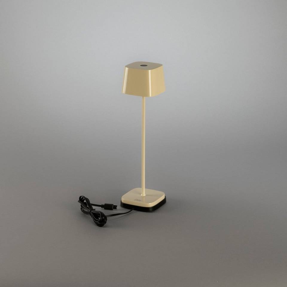 Konstsmide Capri bordslampa mini Usb, vit från Konstsmide, bild 2