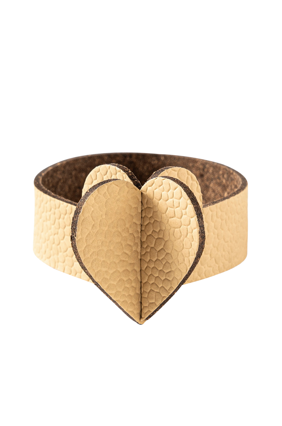 MiLLE W NORDISK DESIGN Servettring hjärta 4-pack, beige från MiLLE W NORDISK DESIGN, bild 5