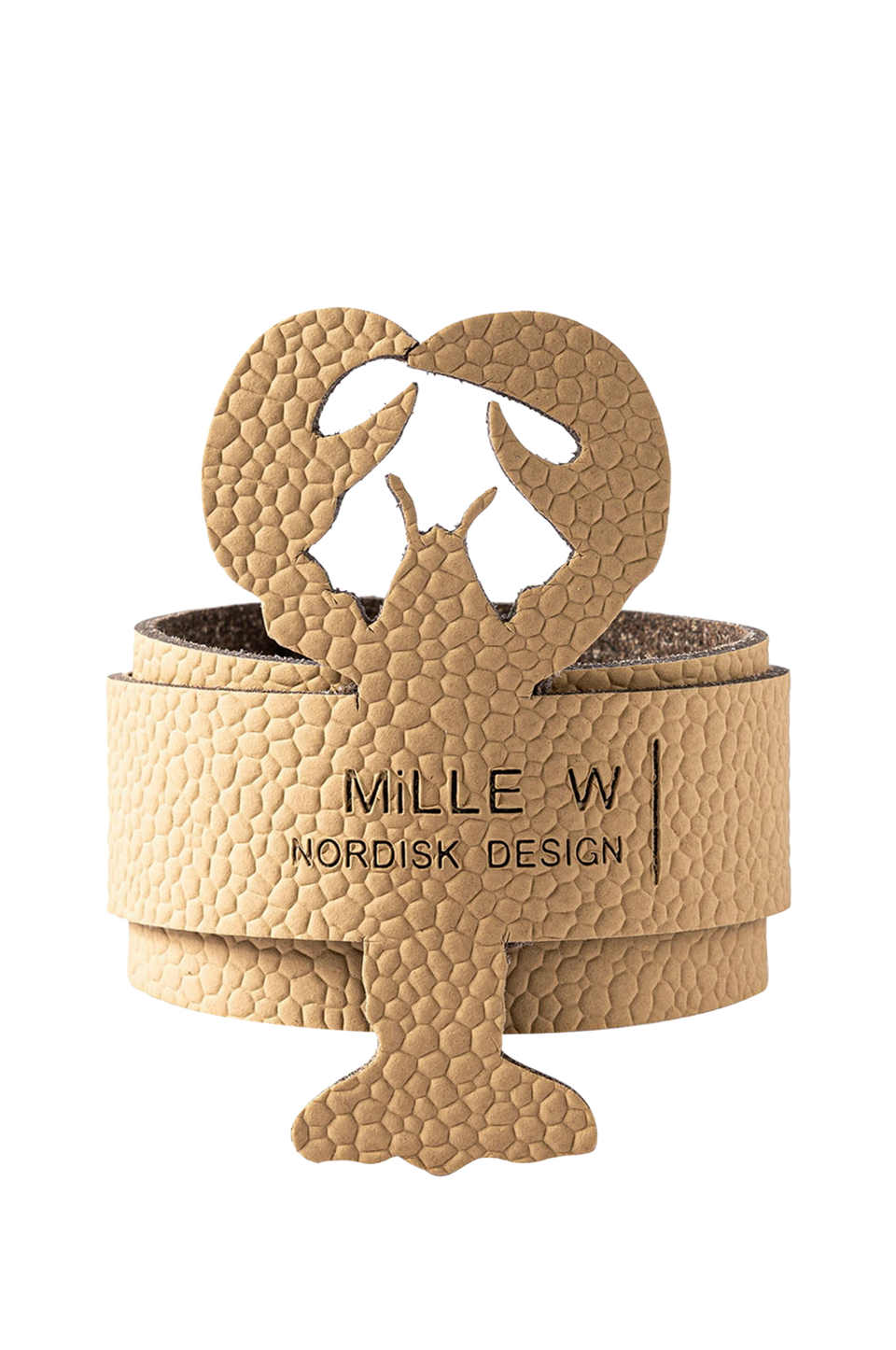 MiLLE W NORDISK DESIGN Servettring hummer 4-pack, beige från MiLLE W NORDISK DESIGN, bild 5