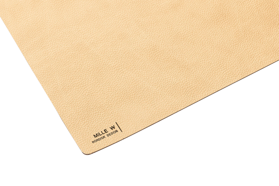 MiLLE W NORDISK DESIGN Skrivbordsunderlägg 70x50cm, beige från MiLLE W NORDISK DESIGN, bild 5