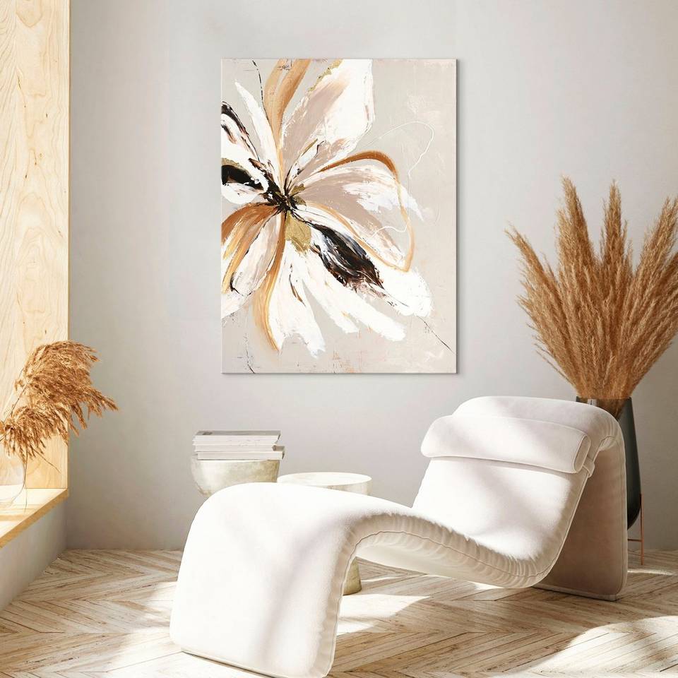 Malerifabrikken Cornelia / Blandad målning / 90 X 120 cm, beige från Malerifabrikken, bild 2