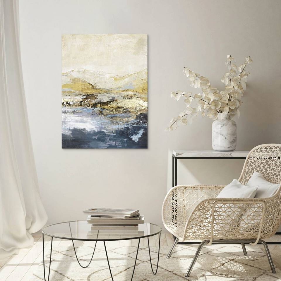 Malerifabrikken Astonish 2/ Blandad målning / 60 X 80 cm, blå från Malerifabrikken, bild 2