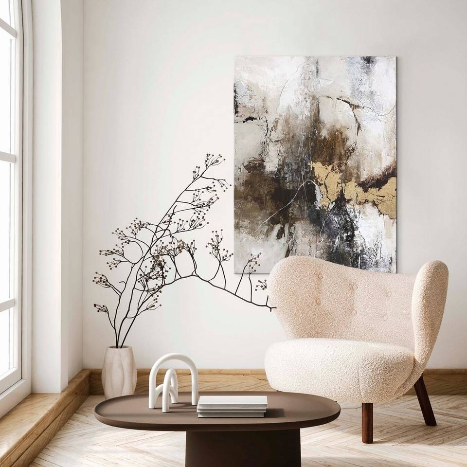 Malerifabrikken Timeless / Blandad målning / 90 X 120 cm, brun från Malerifabrikken, bild 2