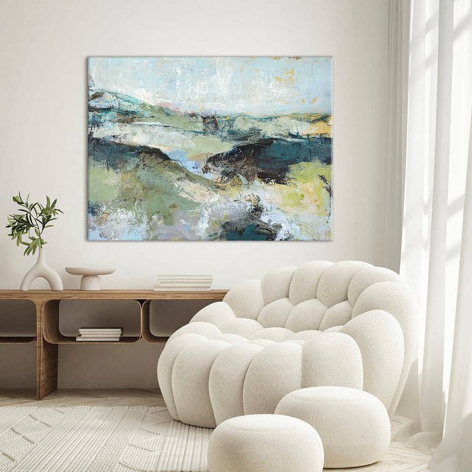 Malerifabrikken Green Mountain / Blandad målning / 120 X 90 cm, grön från Malerifabrikken, bild 2