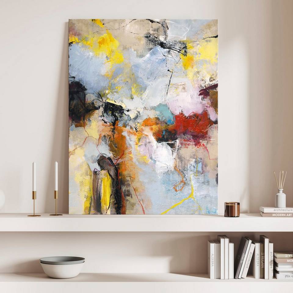 Malerifabrikken Free Form / Blandad målning / 90 X 120 cm, flerfärgad från Malerifabrikken, bild 2