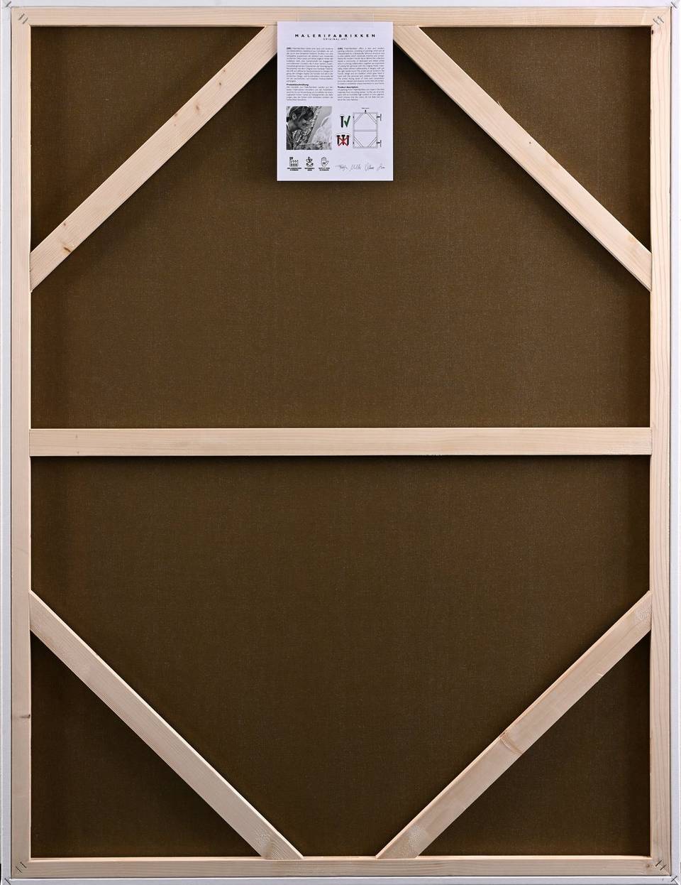 Malerifabrikken Design Målning / Cloudline / 120x90 Cm, beige från Malerifabrikken, bild 2