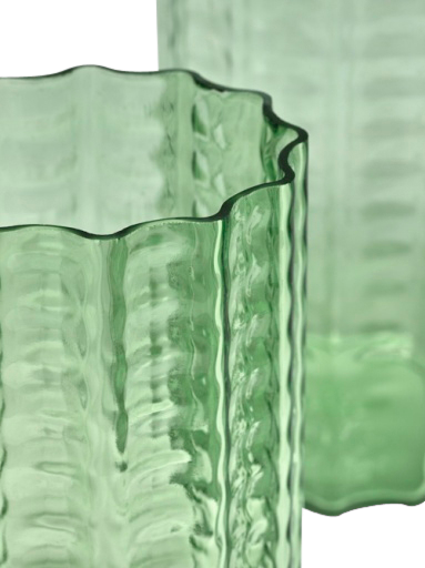 Serax Vase n°2 Waves By Ruben Deriemaeker, grön från Serax, bild 2