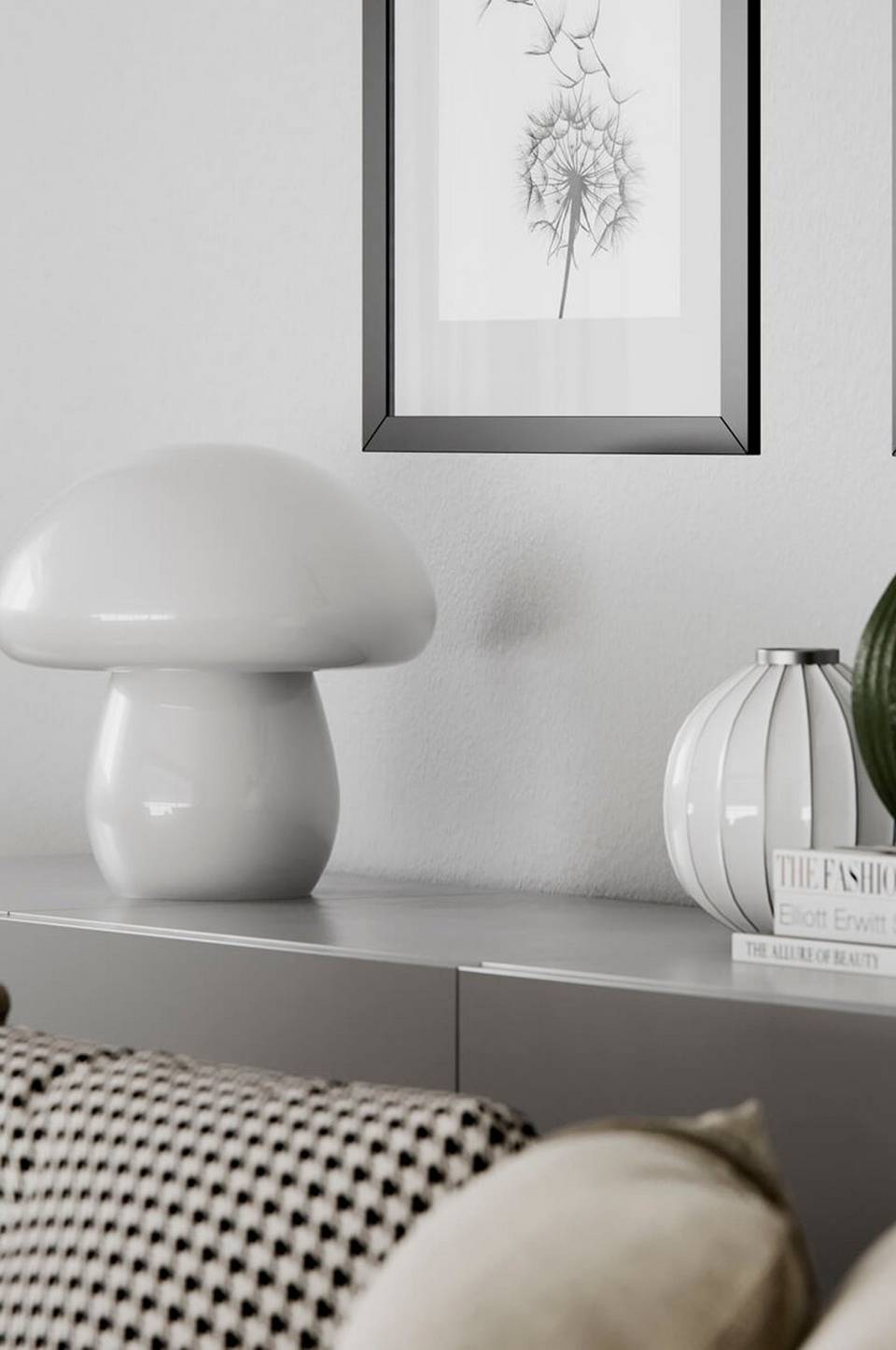By Rydéns Bordslampa Mira Mushroom, vit från By Rydéns, bild 5