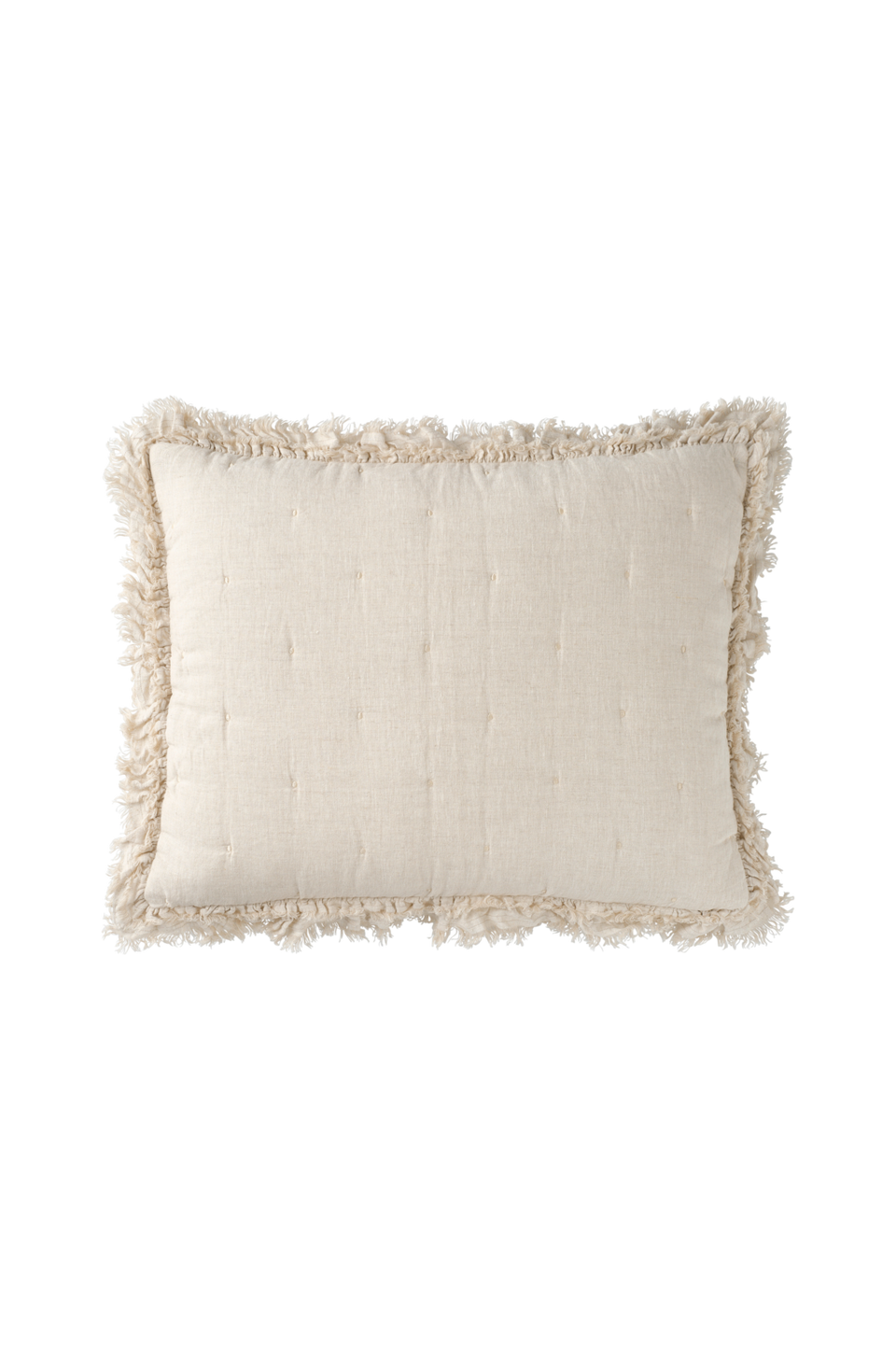 Ellos Home Kuddfodral Dottie i linne, beige från Ellos Home, bild 2