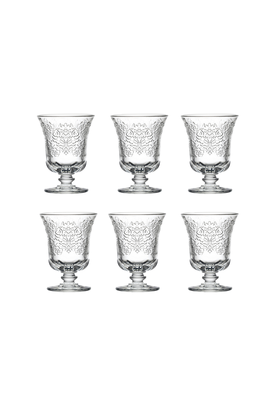 La Rochére Bägare Amboise 6 glas La Rochere, transparent från La Rochére, bild 5