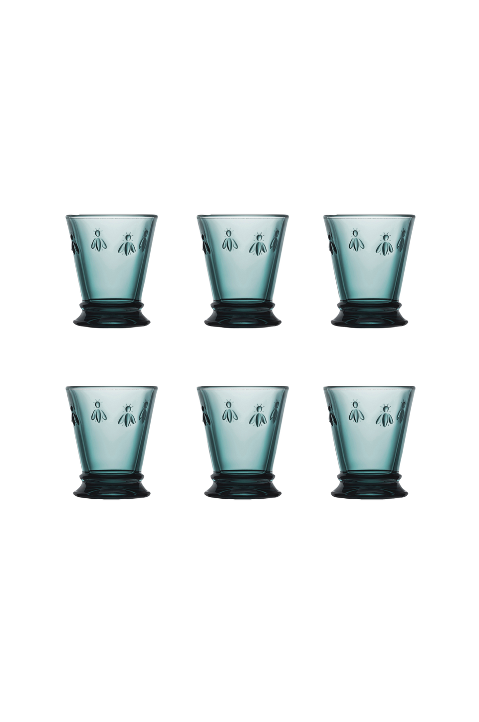 La Rochére Vattenglas mörkblå Abeille 6 glas La Rochere, blå från La Rochére, bild 5