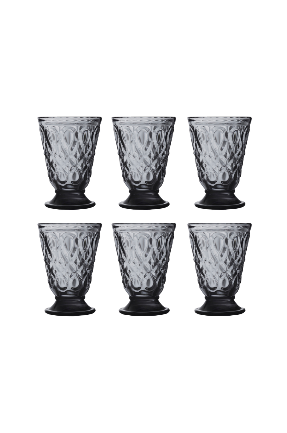 La Rochére Bägare Antracit Lyonnais 6 glas La Rochere, svart från La Rochére, bild 5