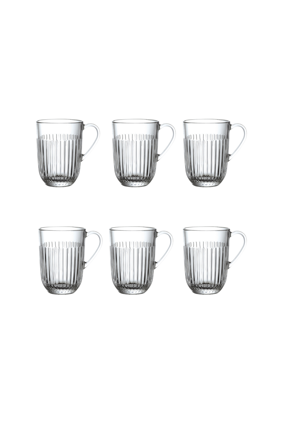 La Rochére Mugg med handtag Ouessant 6 glas La Rochere, transparent från La Rochére, bild 5