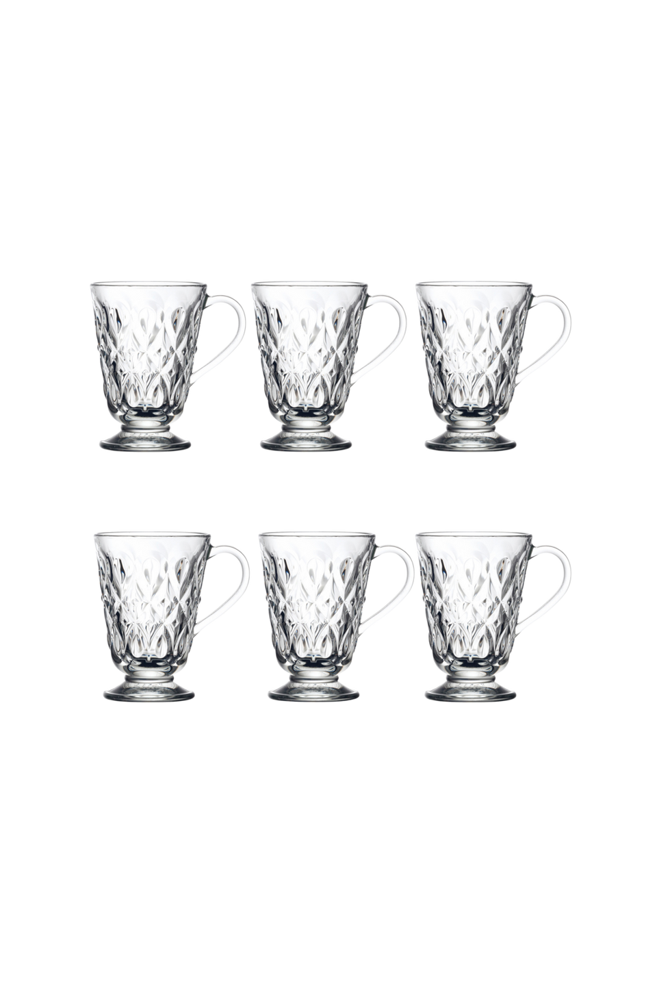 La Rochére Mugg med handtag Lyonnais 6 glas La Rochere, transparent från La Rochére, bild 5