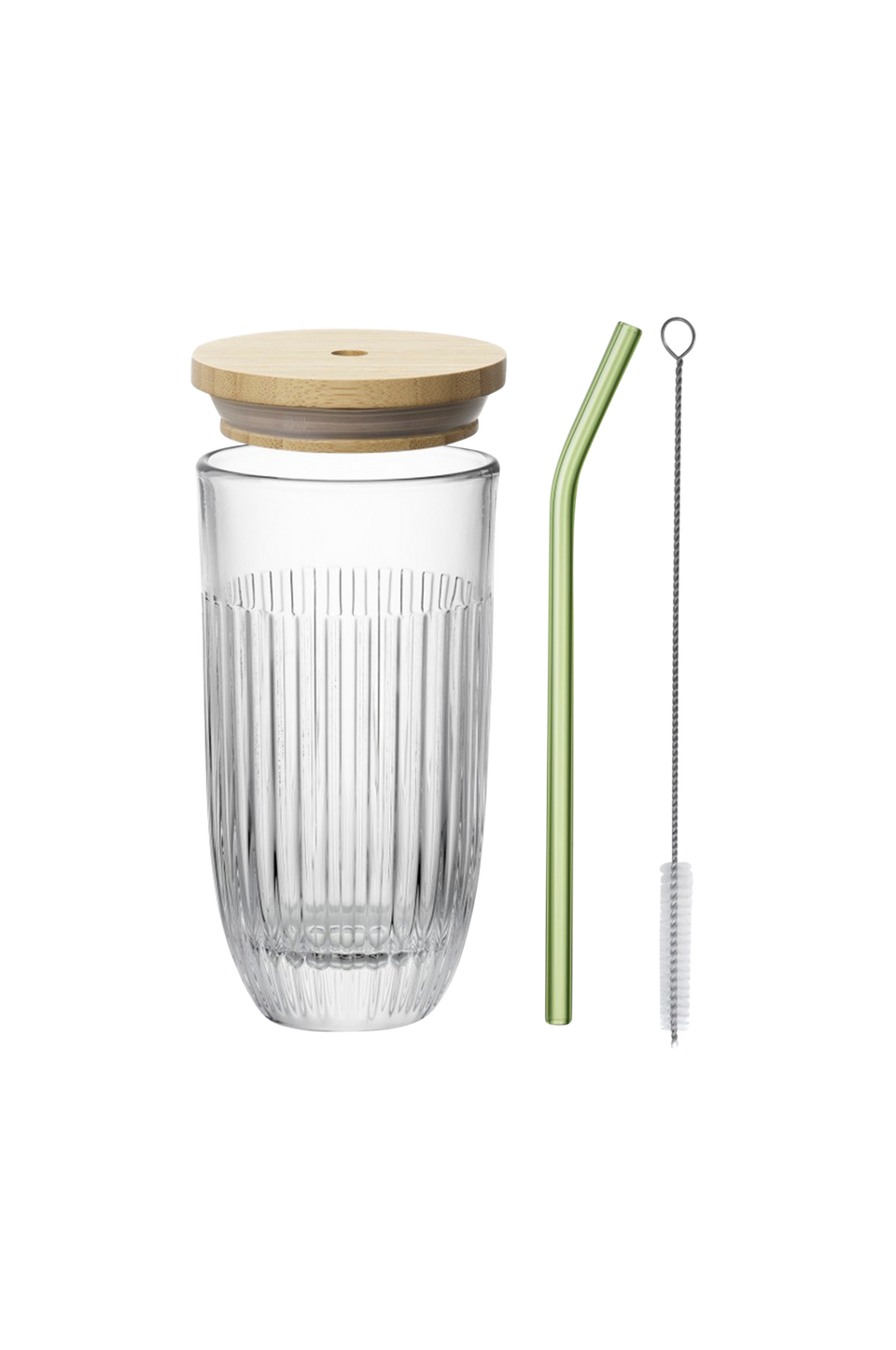 La Rochére Smoothie Glas med lock och sugrör Ouessant 1 del La Rochere, transparent från La Rochére, bild 5