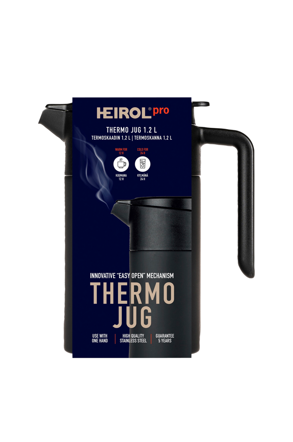 Heirol Termos Kanna 1,2 liter Heirol, svart från Heirol, bild 5
