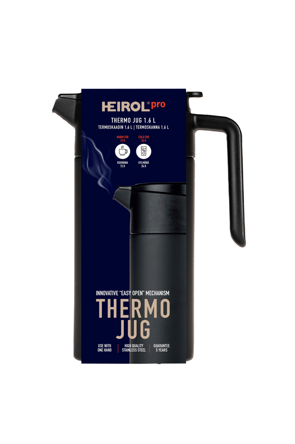 Heirol Termos Kanna 1,6 liter Heirol, svart från Heirol, bild 5