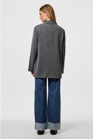 PIECES PCBOSSY LS LOOSE BLAZER NOOS Dames – Oversized Blazer Met Reverskraag En Zakken