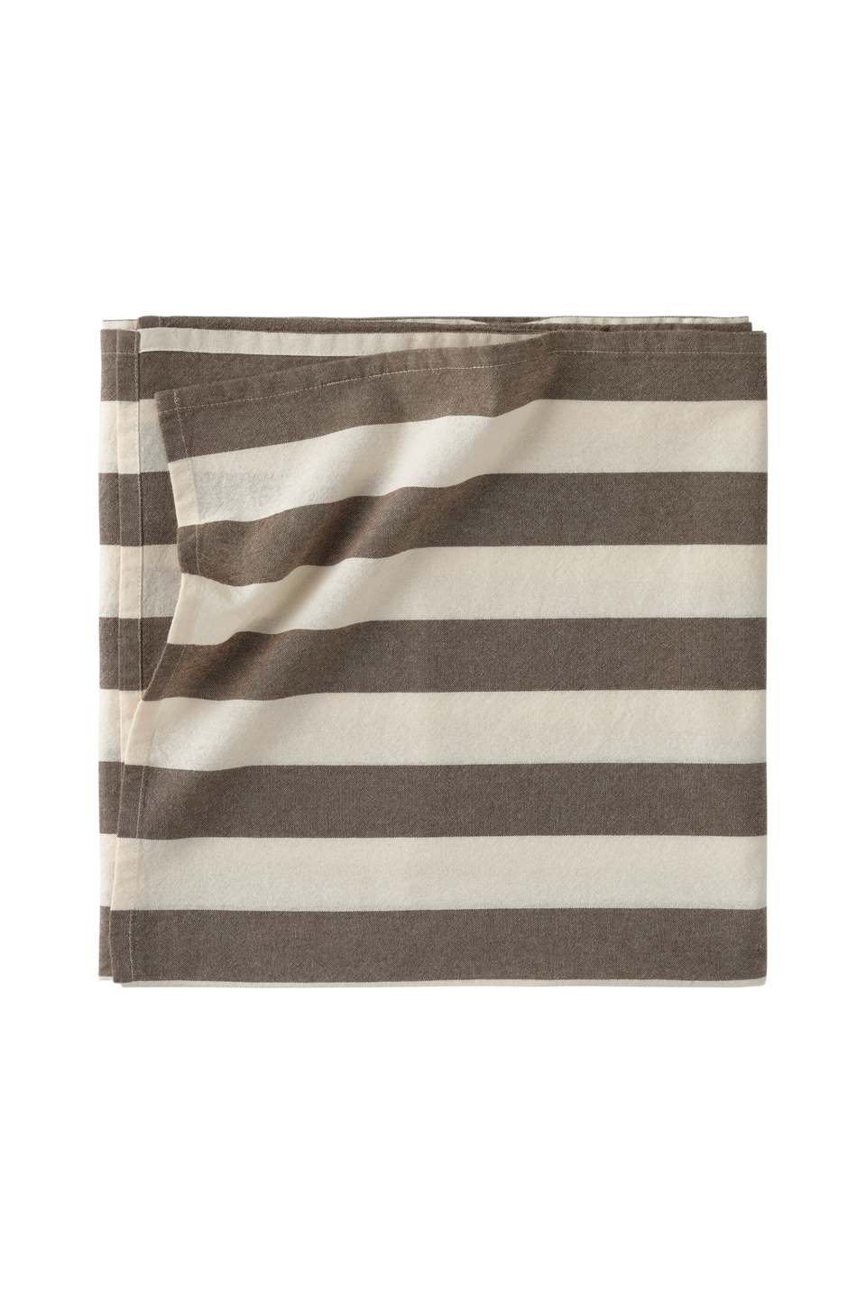 Ellos Home Duk Majken Stripe 145x145 cm, brun från Ellos Home, bild 2