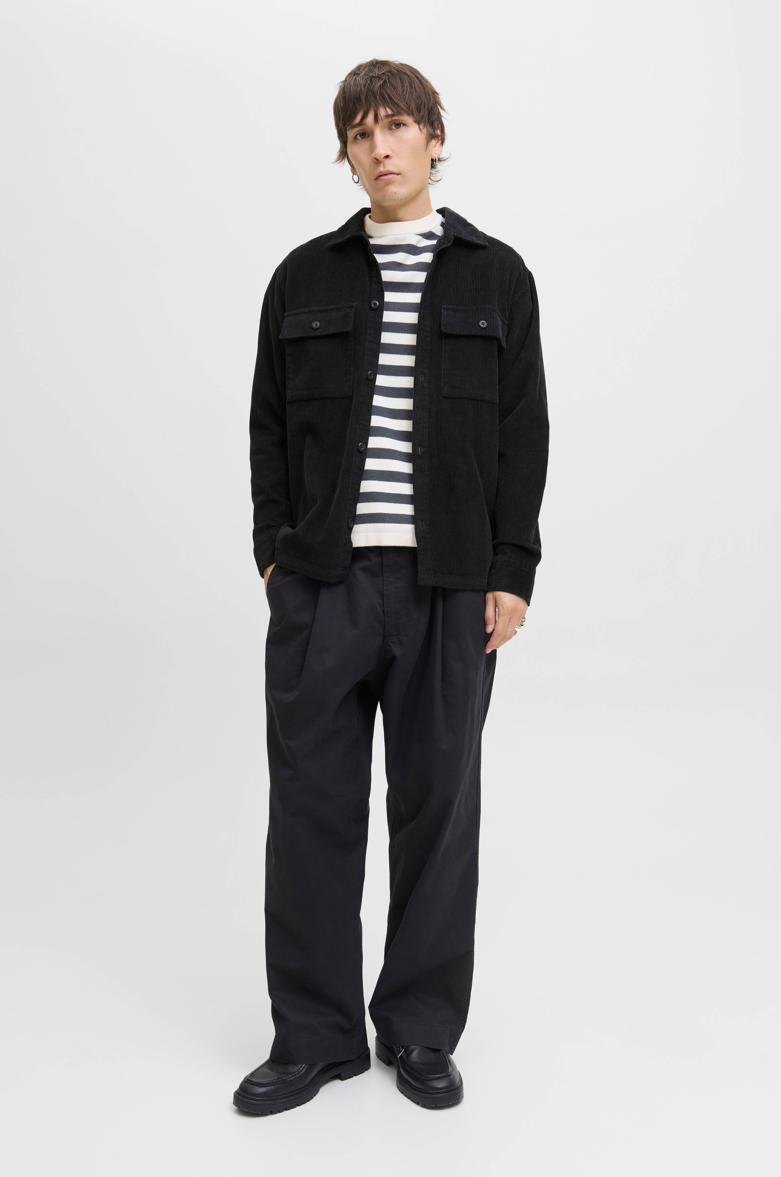 Jack & Jones Langarmhemd »JJEDALLAS CORDUROY OVERSHIRT LS SN« für
